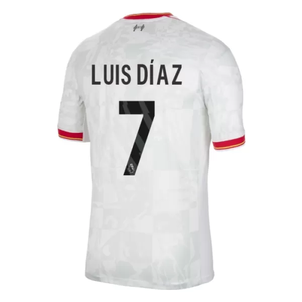 Liverpool Luis Díaz 7 3. trøje 24/25