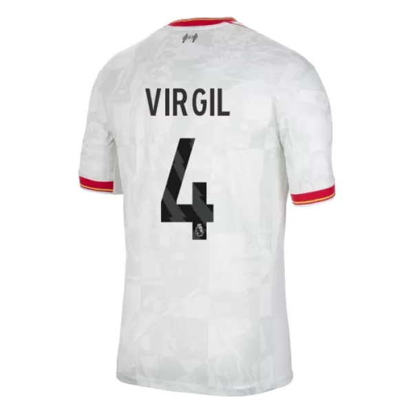 Liverpool Virgil van Dijk 4 3. trøje 24/25