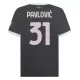 AC Milan Pavlovic 31 3. trøje 24/25