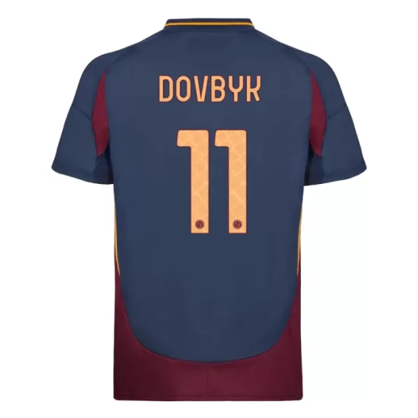 AS Roma Dovbyk 11 3. trøje Barn 24/25