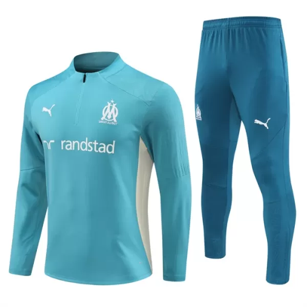 Olympique Marseille Teal Version Trænings sweatshirt sæt 24/25