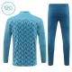 Olympique Marseille Trænings sweatshirt sæt Barn 24/25 Blå