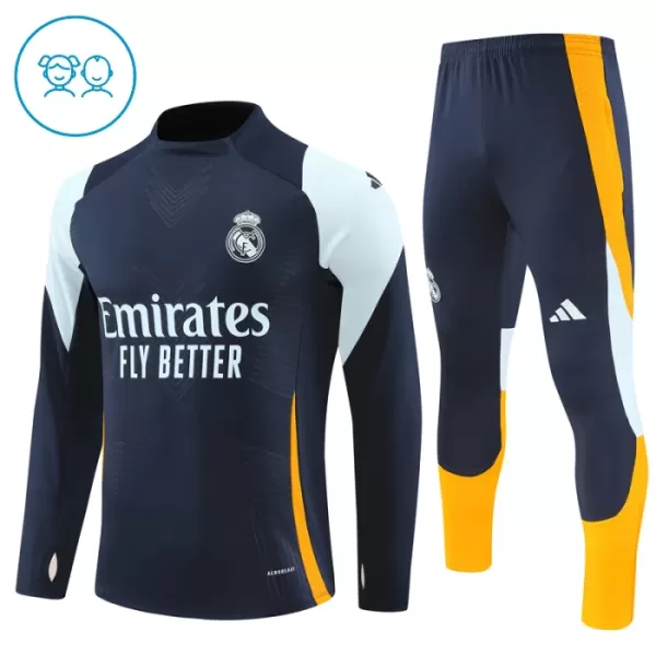 Real Madrid Trænings sweatshirt sæt Barn 24/25 Flåde