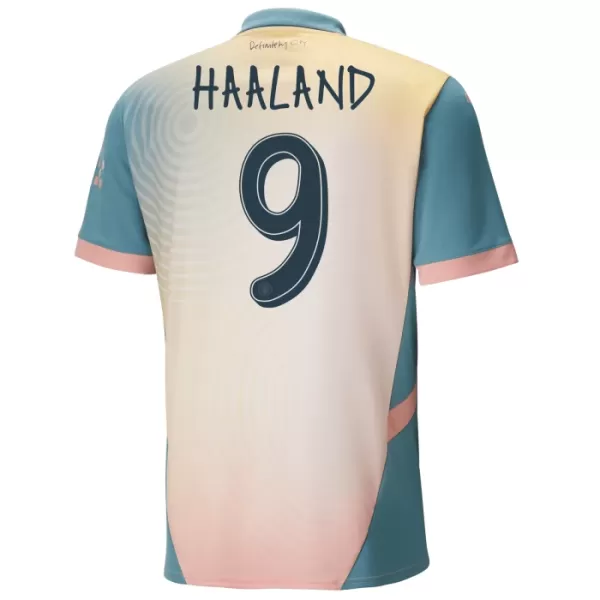 Manchester City Erling Haaland 9 Fjerdetrøje Barn 24/25