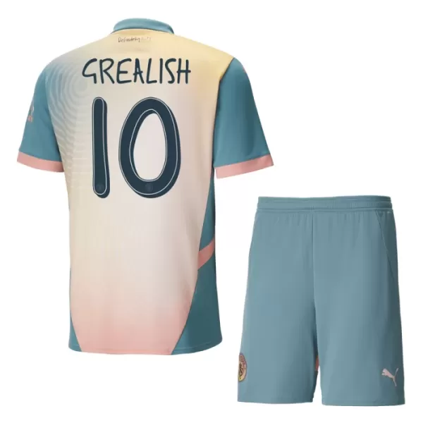 Manchester City Jack Grealish 10 Fjerdetrøje Barn 24/25