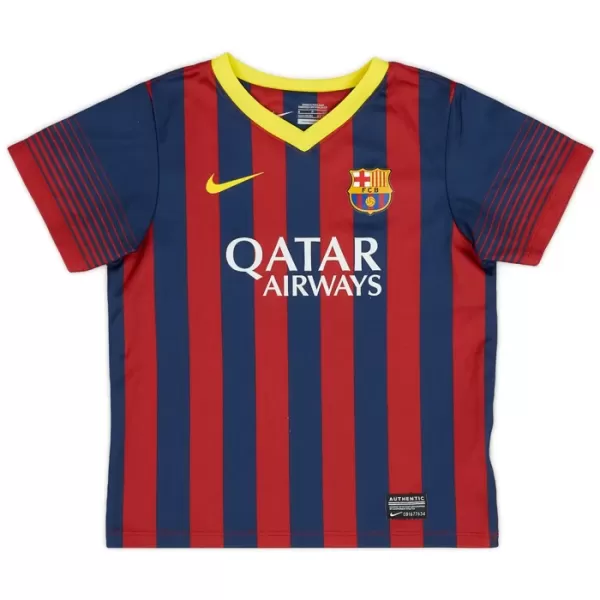 Barcelona 2013-14 Hjemmebanetrøje Retro