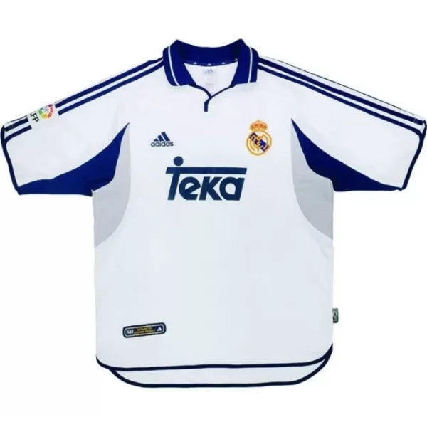 Real Madrid 2000-01 Hjemmebanetrøje Retro