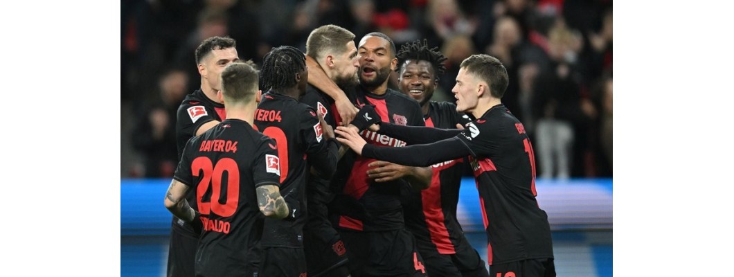 Bayer 04 Leverkusen låser stort set Bundesliga-titlen