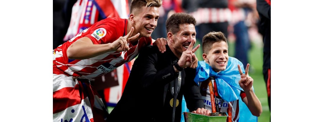 Diego Simeone og hans søn mødes igen på banen 20 år senere