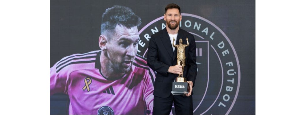 Lionel Messi vinder Marca's Greatest Football Player Award