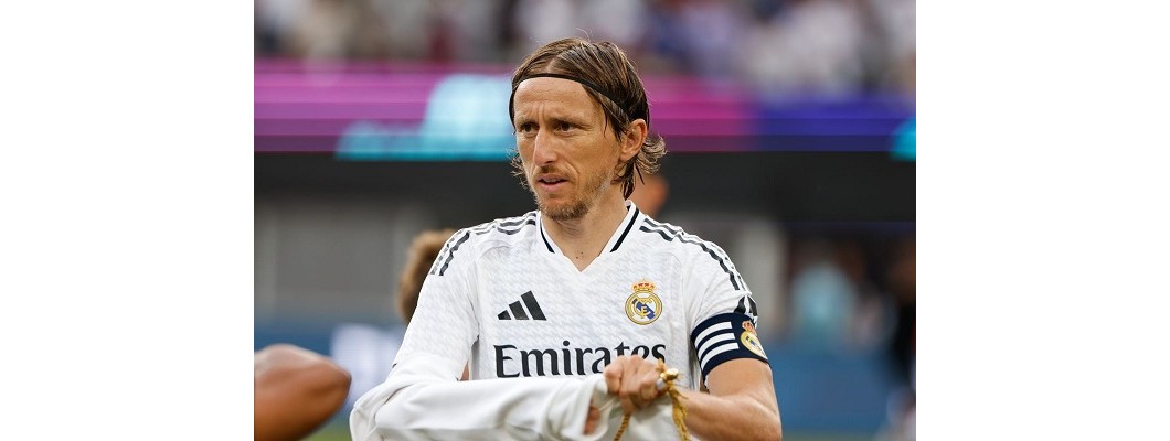 Luka Modrić har været anfører for Real Madrid i et halvt år